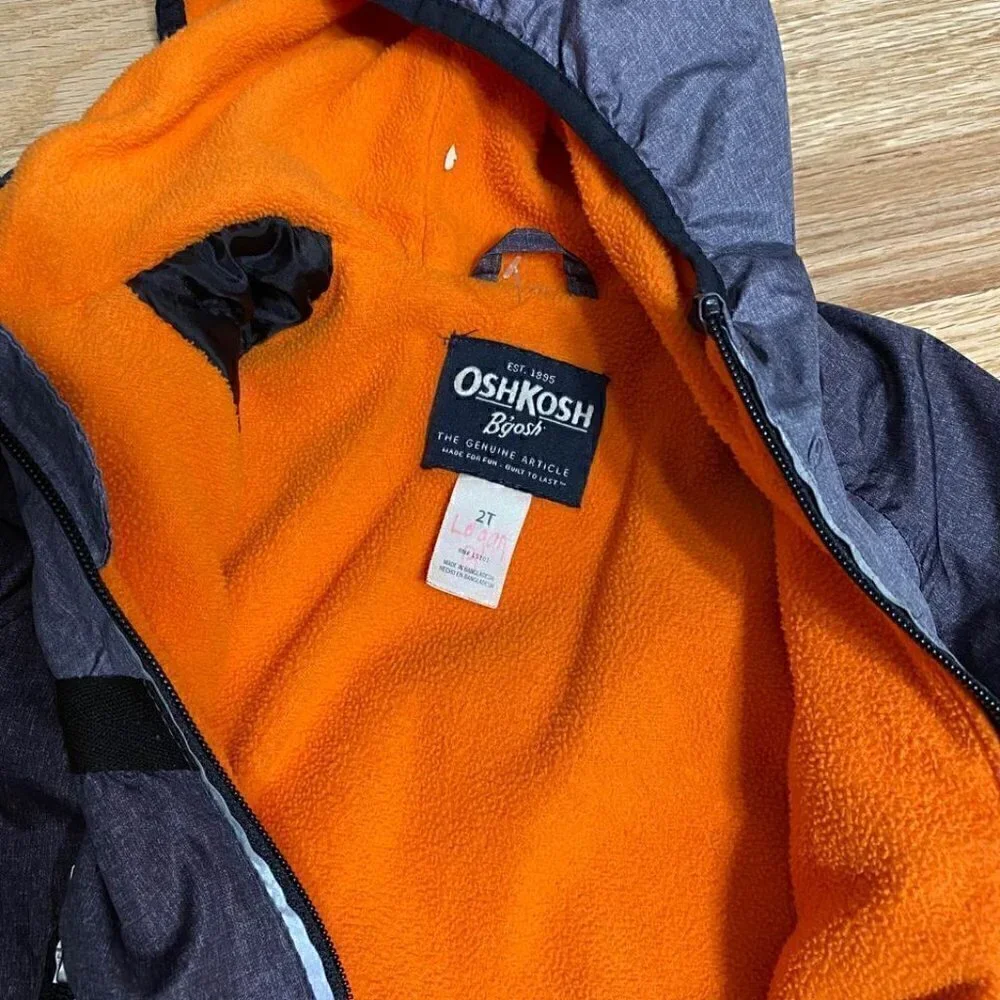 OshKosh Fleece Lined Hooded Jacket 2T